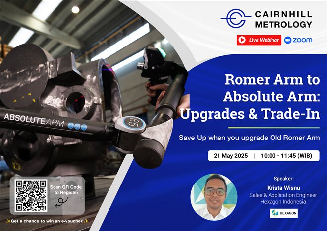 Trade-in your old Romer Arm to the latest Hexagon Absolute Arm